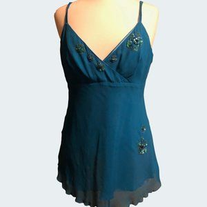 Beautiful Spenser Jeremy 100% Silk Camisole Top
